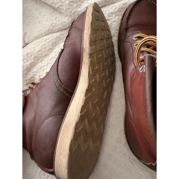 Red Wing 875 Shoes Moc Toe Heritage Boots for Men, Size 10.5 D